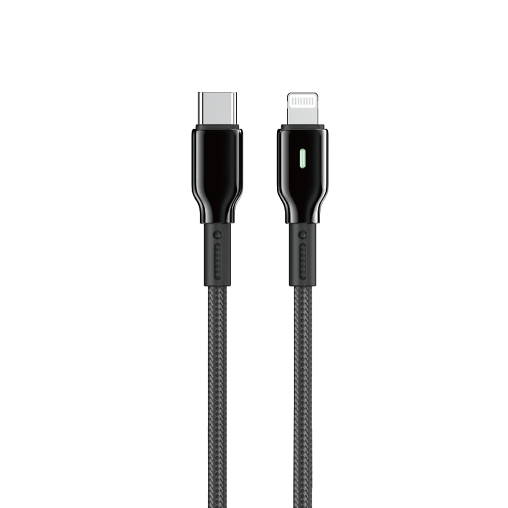 Wiwu Wi-C076 Drualink Serisi Type-C to Lightning PD Hızlı Şarj Kablosu 27W 1M
