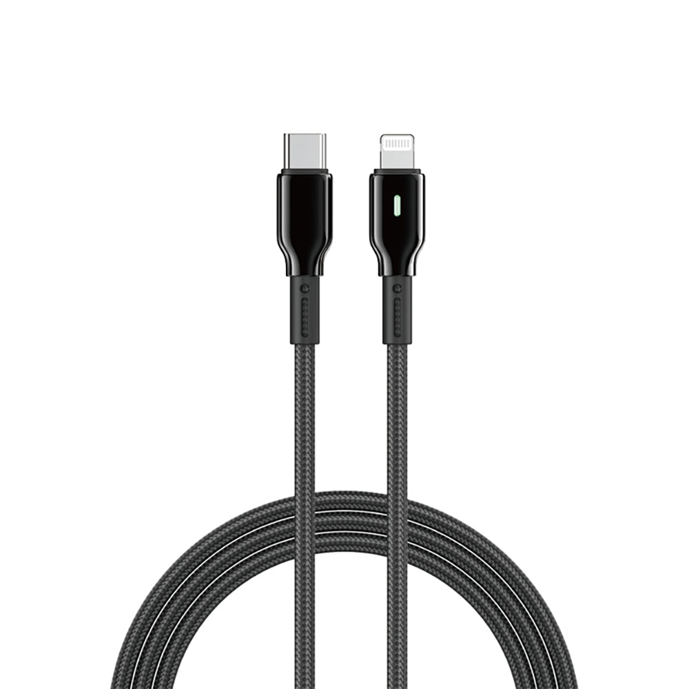 Wiwu Wi-C076 Drualink Serisi Type-C to Lightning PD Hızlı Şarj Kablosu 27W 1M