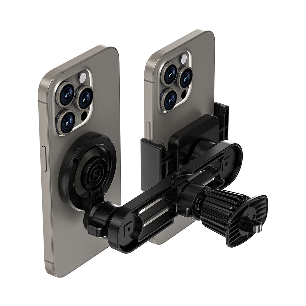 Wiwu Wi-CH060 Gentleman Serisi 360 Derece Dönebilen 2in1 Araç Telefon Tutucu