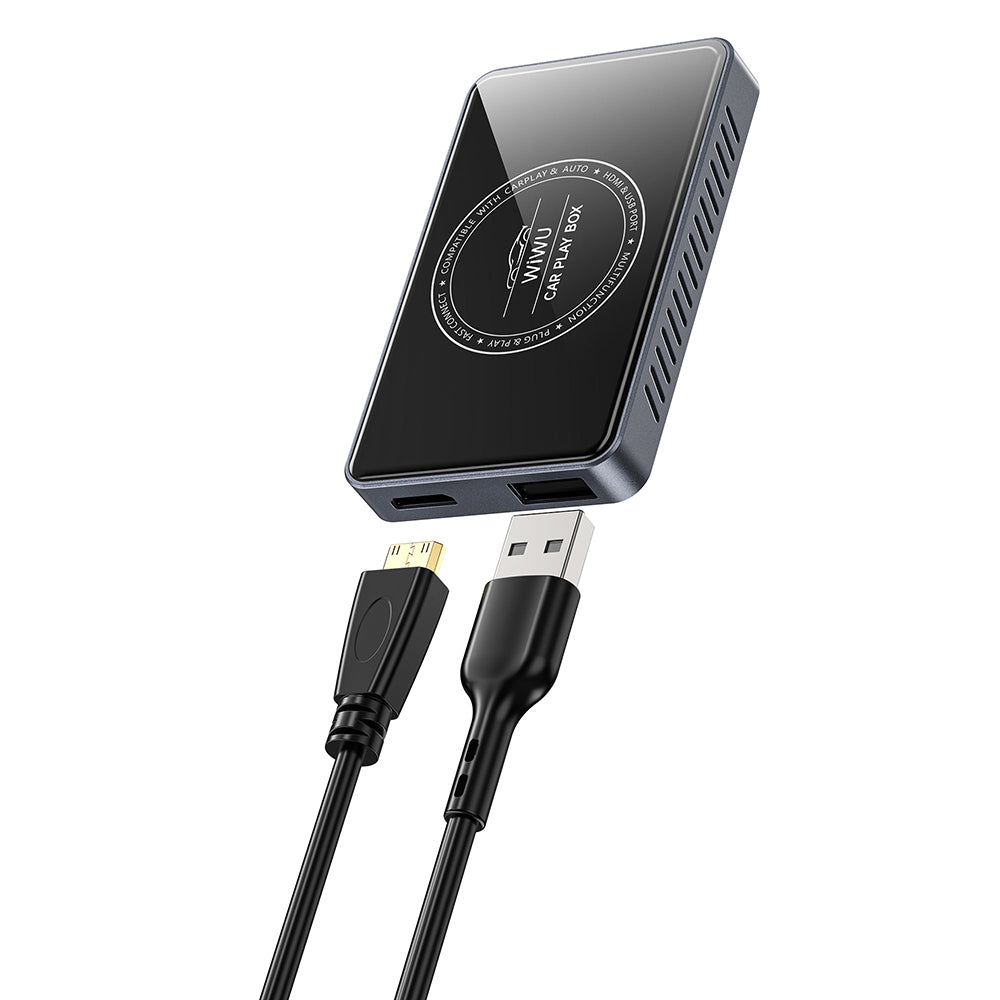 Wiwu Wi-CP004 HDMI Girişli Bölünmüş Ekran Özellikli CarPlay Wireless Adaptör 2.0