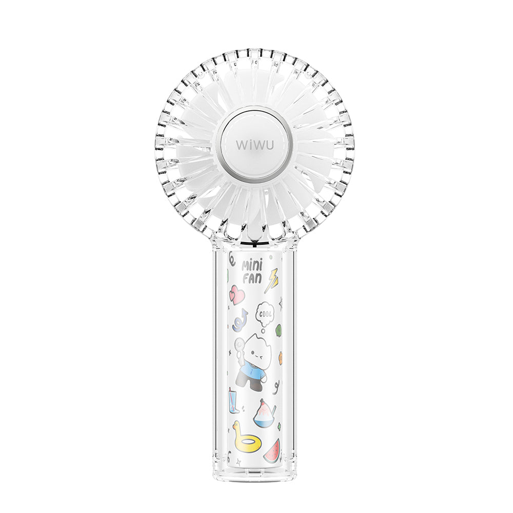 Wiwu Wi-FS012 RGB Işıklı 3 Kademeli Portatif Mini Soğutucu El Fanı