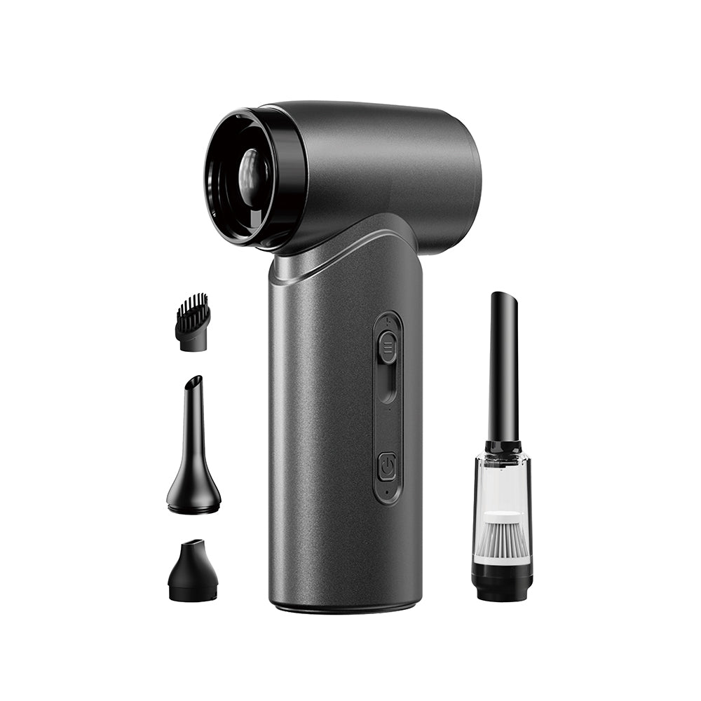 Wiwu Wi-FS015 Üfleme-Emme-Vakumlama ve Şişirme 5in1 Elektrikli Oto Araç Süpürgesi 50000PA