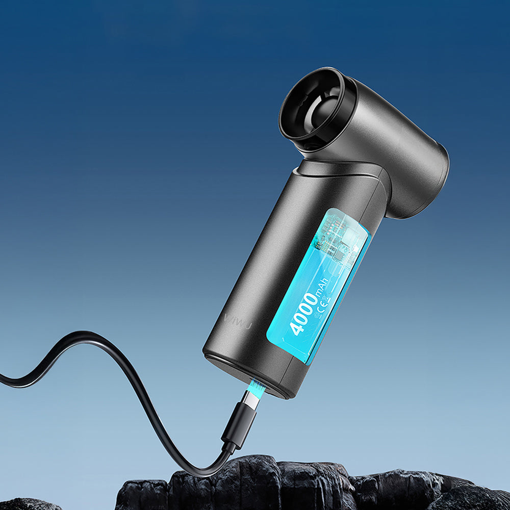 Wiwu Wi-FS015 Üfleme-Emme-Vakumlama ve Şişirme 5in1 Elektrikli Oto Araç Süpürgesi 50000PA