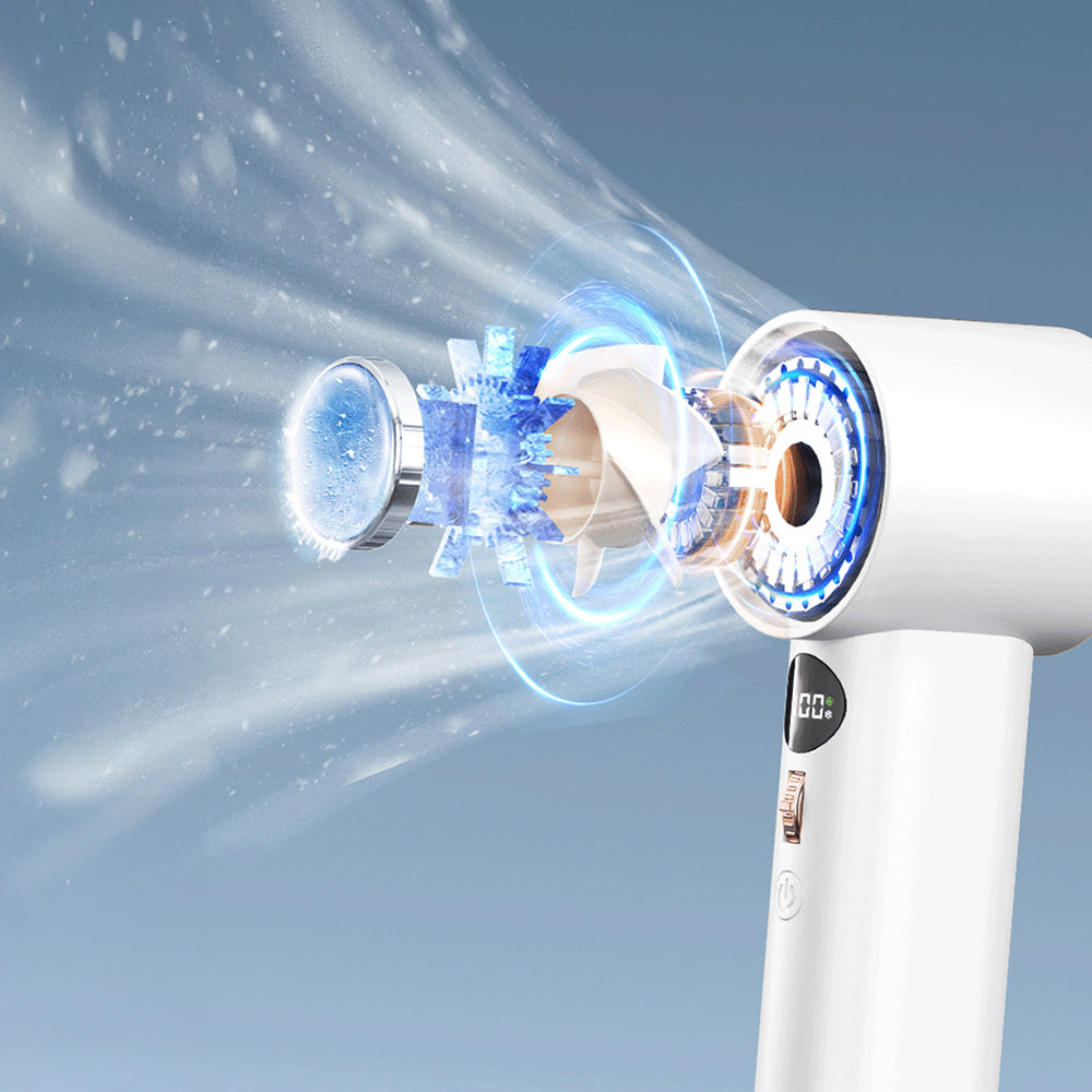 Wiwu Wi-FS016 Dijital LED Göstergeli Soğutucu El Fanı