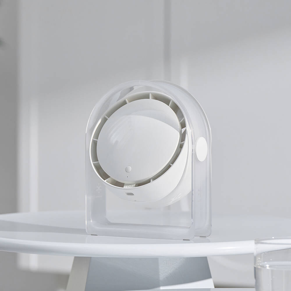 Wiwu Wi-FS07 Snow Serisi Soğutuculu Taşınabilir Standlı Turbo Masaüstü Fan