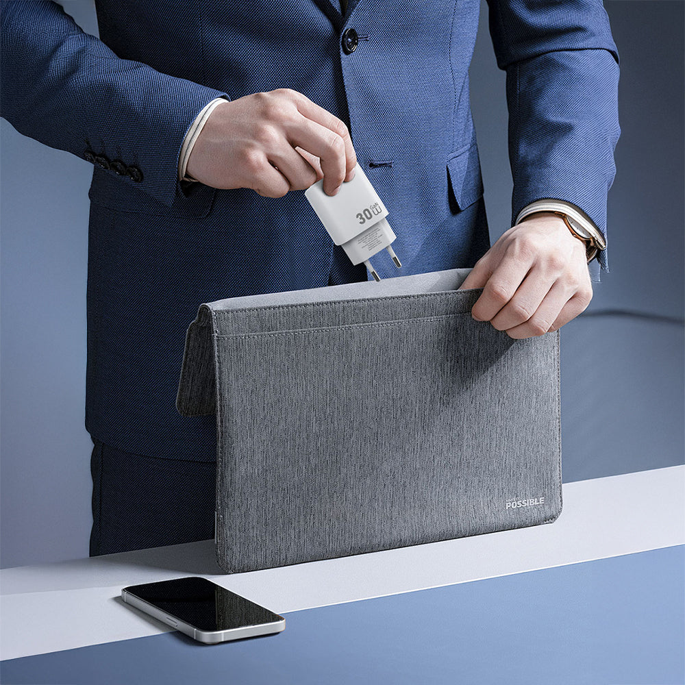 Wiwu Wi-G008 Essen Serisi GaN Tech PD Hızlı Şarj Özellikli Şarj Başlığı 30W