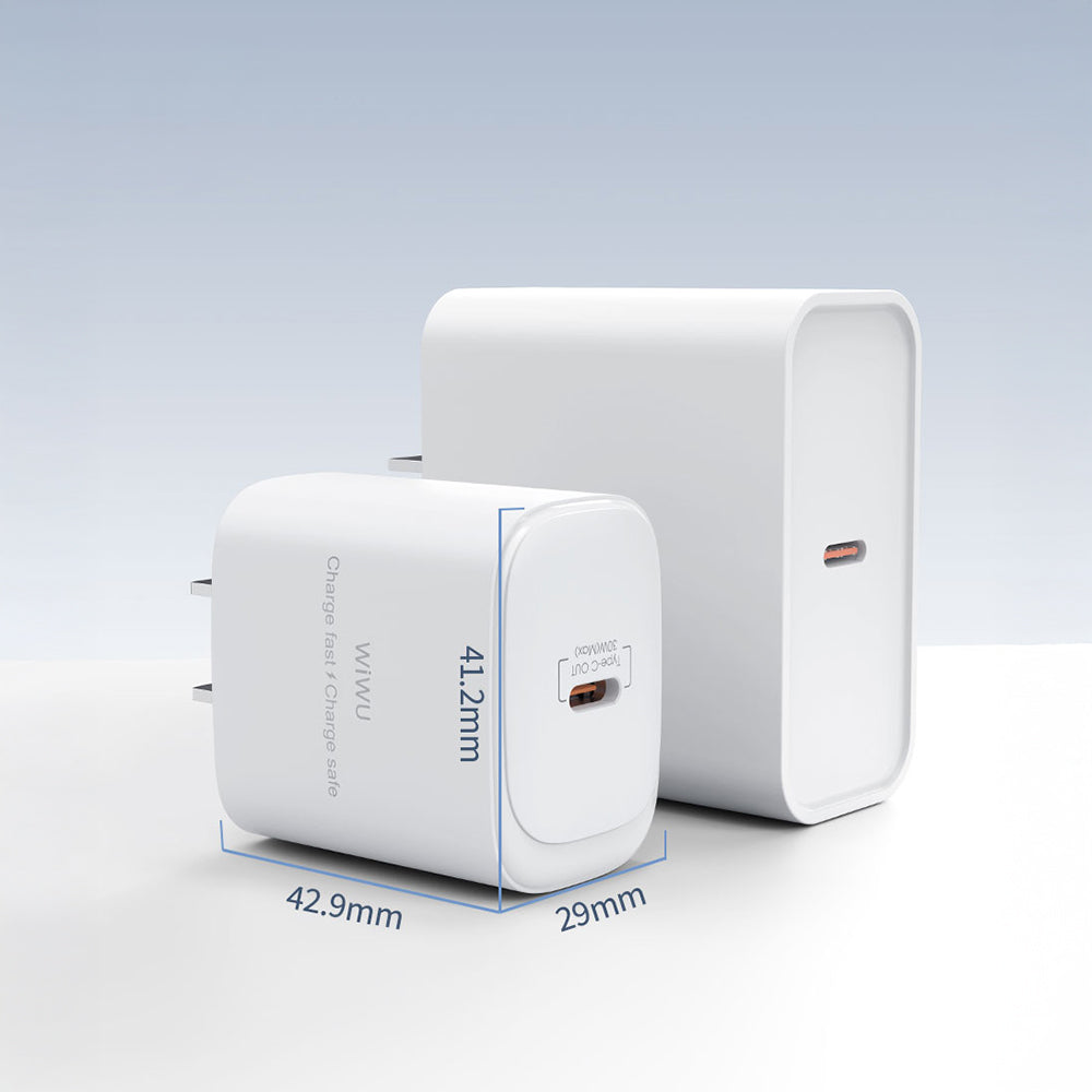 Wiwu Wi-G008 Essen Serisi GaN Tech PD Hızlı Şarj Özellikli Şarj Başlığı 30W