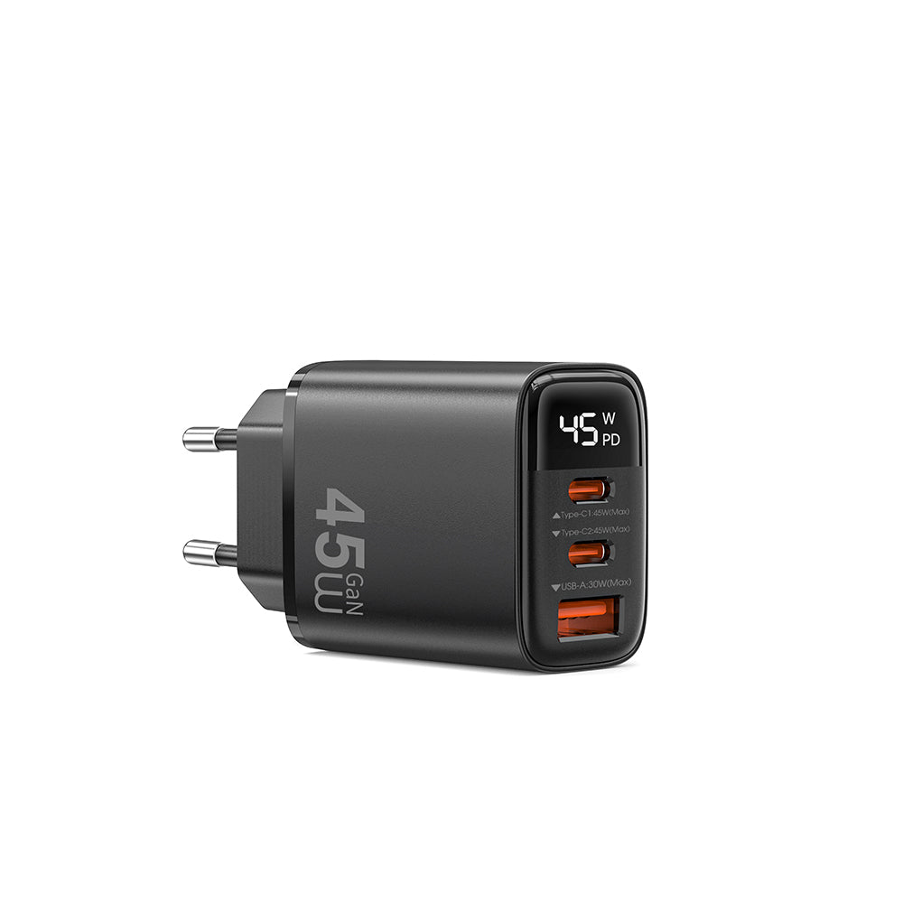 Wiwu Wi-G011 Firefly Serisi GaN Tech PD Hızlı Şarj Özellikli Şarj Başlığı 45W