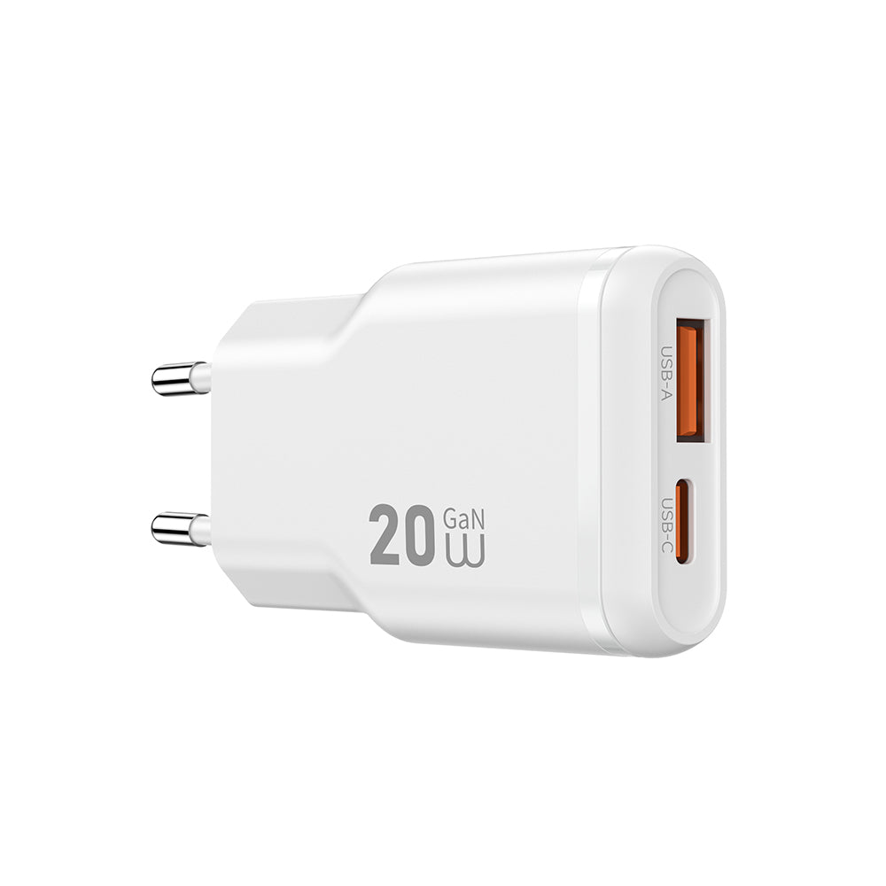 Wiwu Wi-G032 Essen Slim Serisi GaN Tech PD Hızlı Şarj Özellikli Şarj Başlığı 20W
