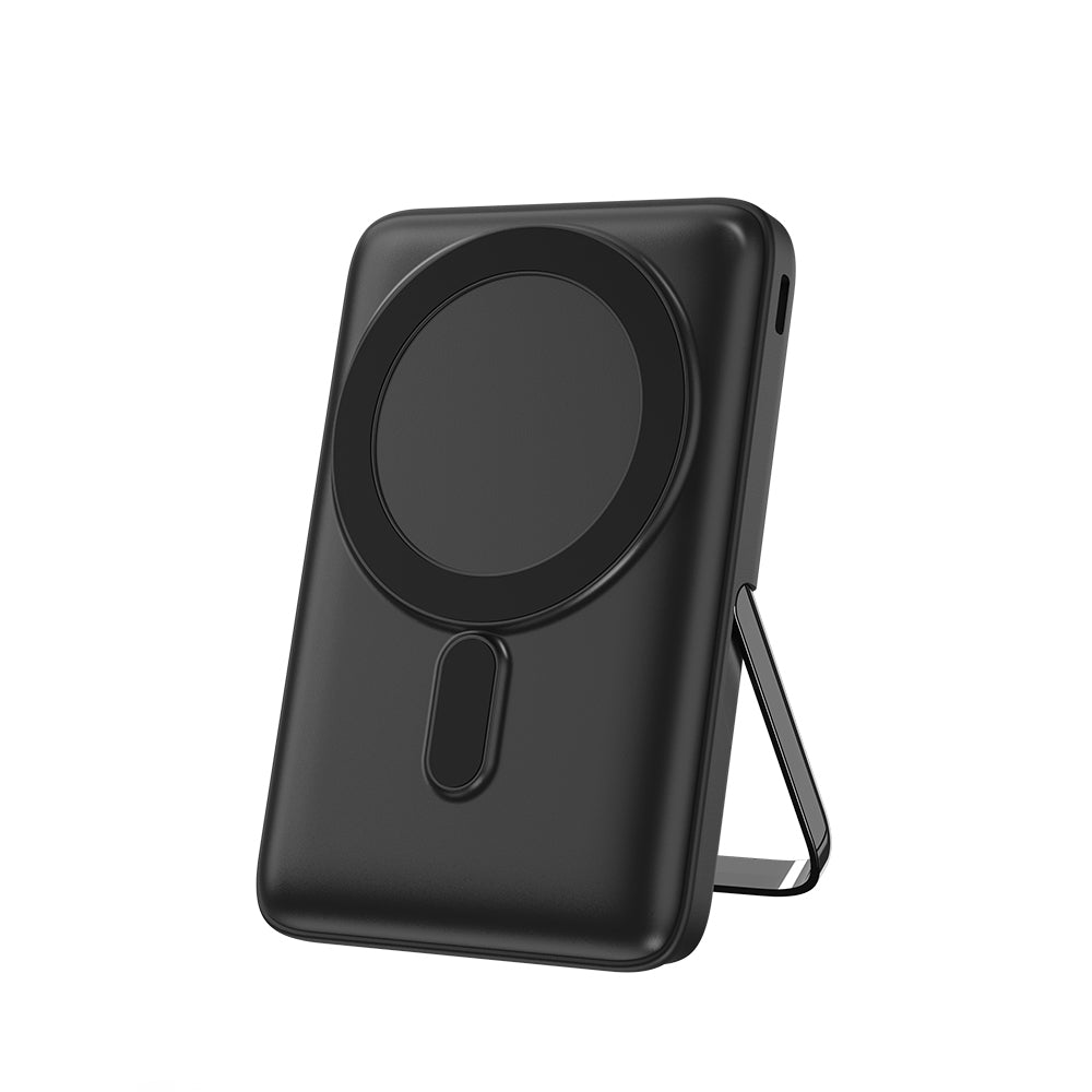 Wiwu Wi-P011 Gentleman Serisi LED Işık Göstergeli Standlı Kablosuz Powerbank 10.000mAh 15W