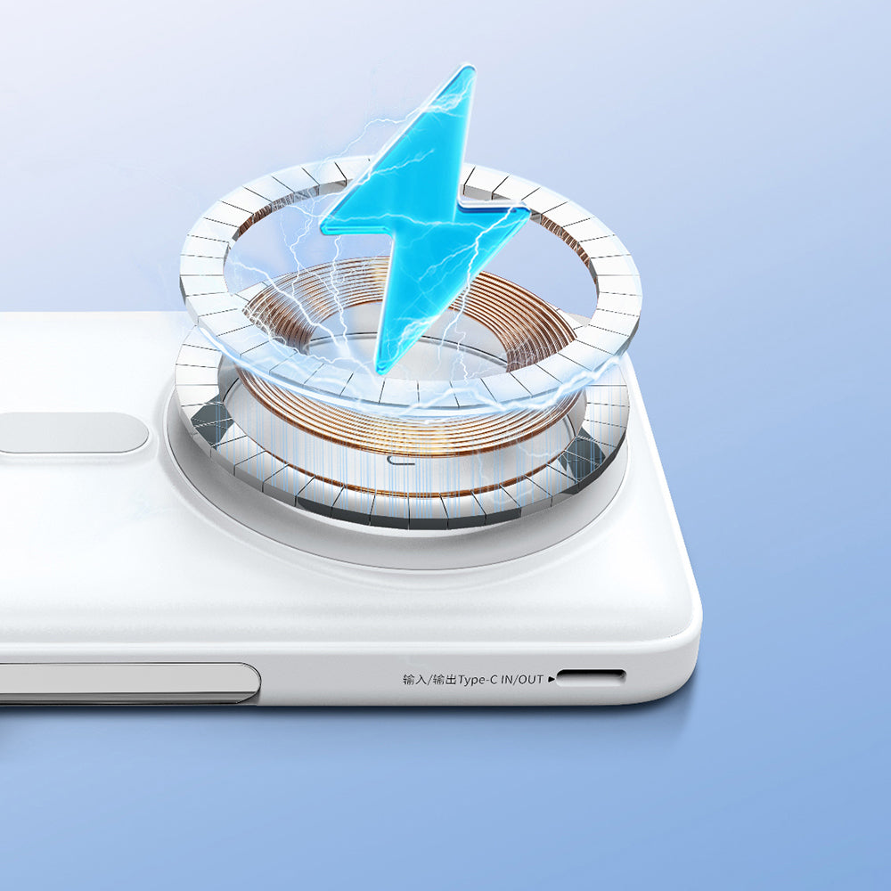 Wiwu Wi-P011 Gentleman Serisi LED Işık Göstergeli Standlı Kablosuz Powerbank 10.000mAh 15W