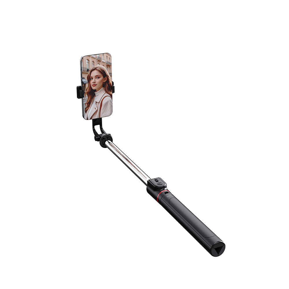 Wiwu Wi-SE015 Canlı Yayın Dolgu Işıklı Teleskopik Tripod ve Selfie Çubuğu