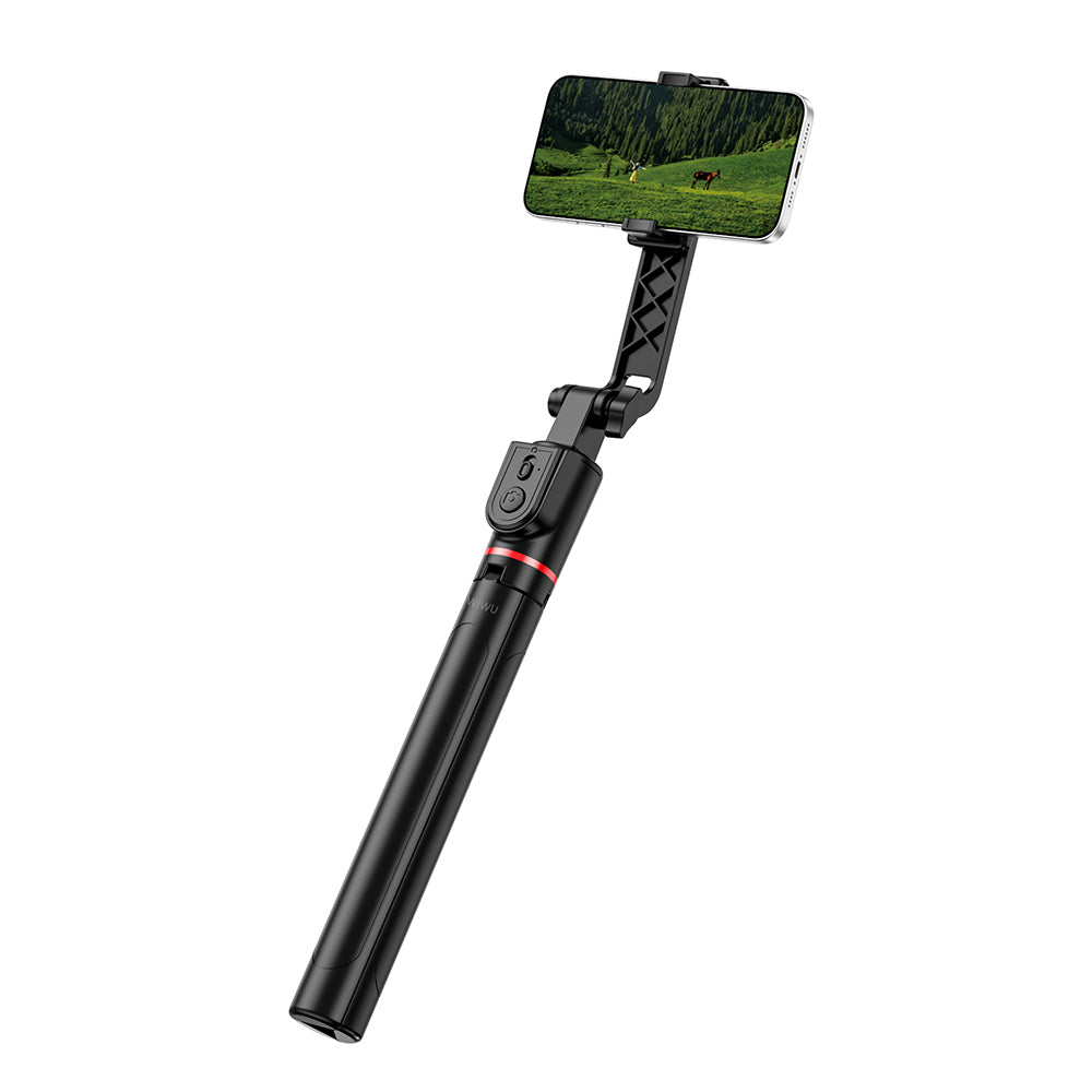 Wiwu Wi-SE015 Canlı Yayın Dolgu Işıklı Teleskopik Tripod ve Selfie Çubuğu