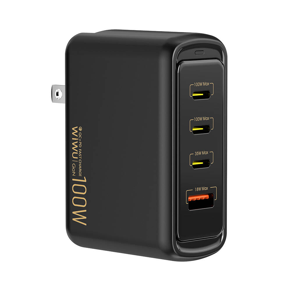 Wiwu Wi-U022W Warrior Serisi GaN Teknolojili 100W QC+PD Universal Hızlı Şarj Başlığı