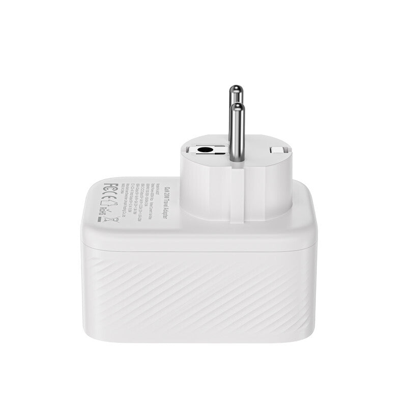 Wiwu Wi-UA008 GaN Tech PD Hızlı Şarj Özellikli Seyahat Şarj Başlığı 30W