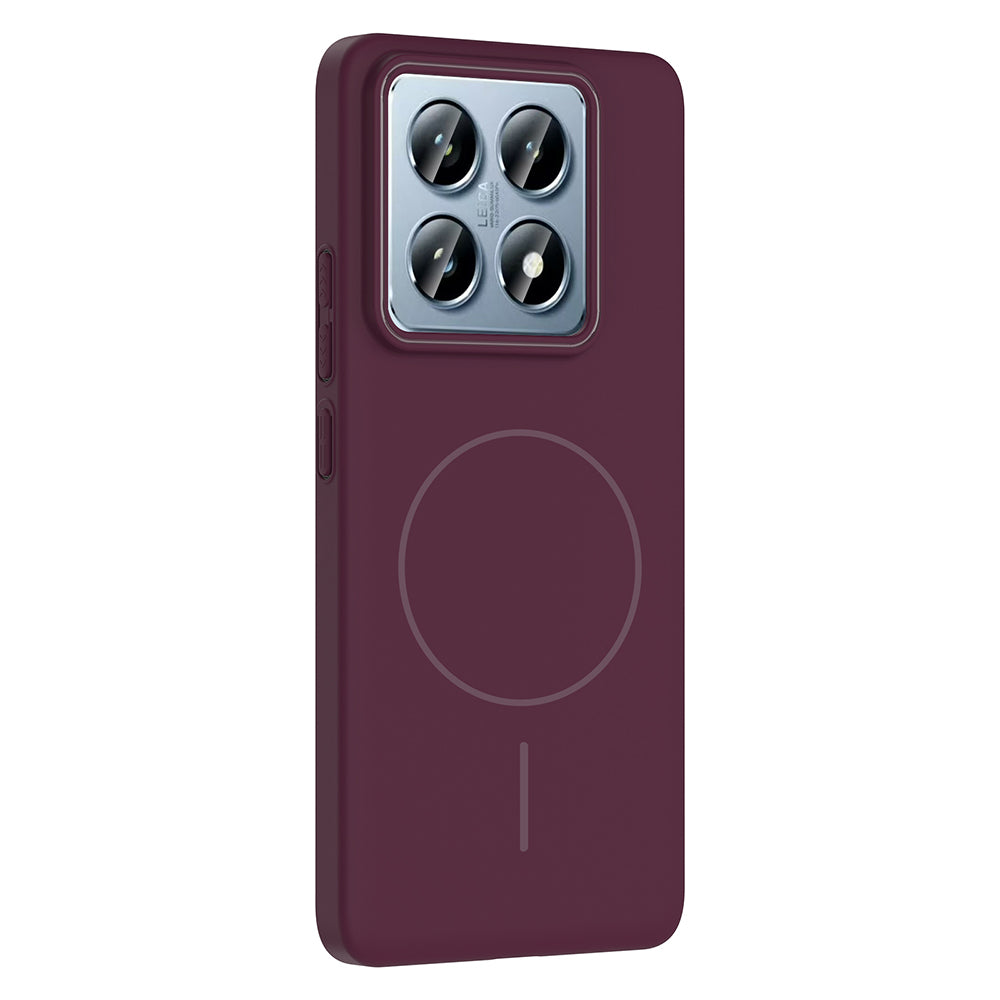 Xiaomi 14T Pro Kılıf M-safe Şarj Özellikli Zore Ruby Sert Kılıf