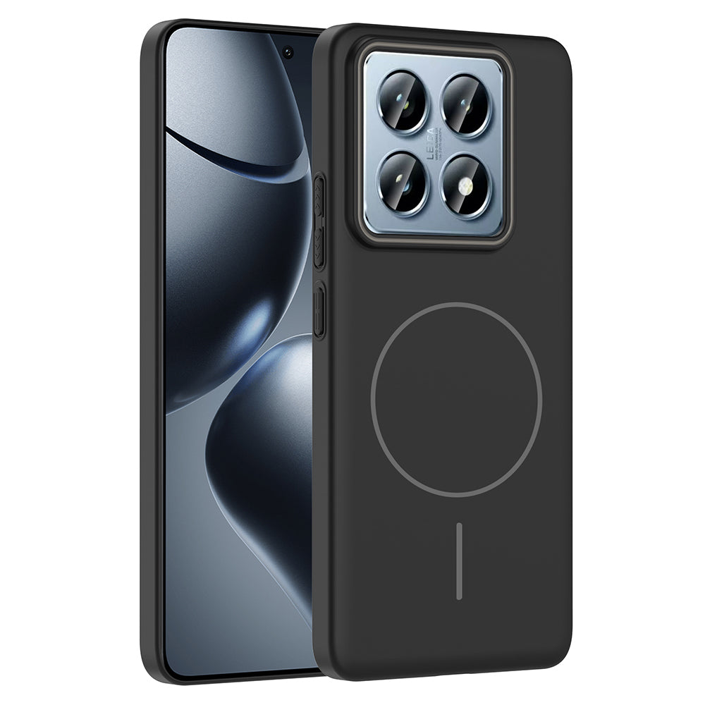 Xiaomi 14T Pro Kılıf M-safe Şarj Özellikli Zore Ruby Sert Kılıf