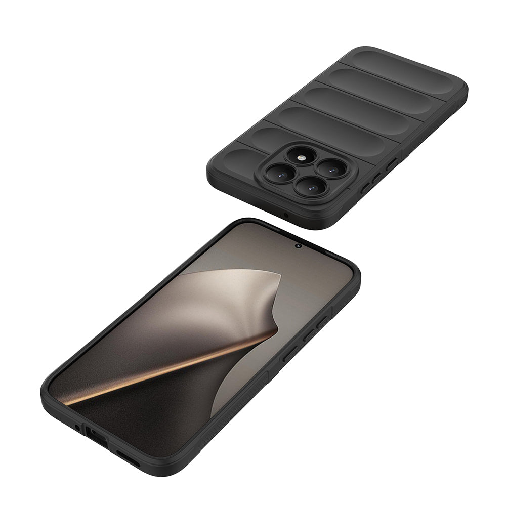 Xiaomi 15T Kılıf Esnek TPU Oyuklu Arka Yüzey Tasarımlı Zore Etnik Silikon Kılıf