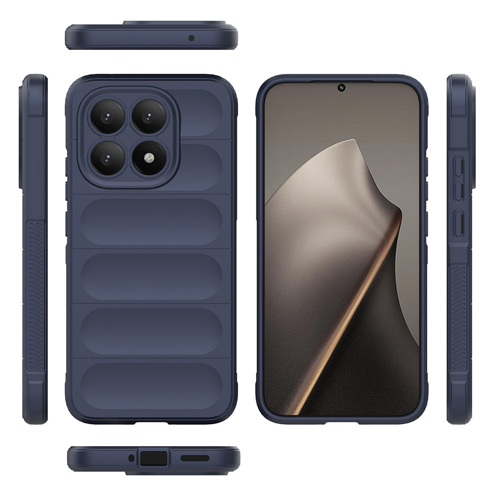 Xiaomi 15T Kılıf Esnek TPU Oyuklu Arka Yüzey Tasarımlı Zore Etnik Silikon Kılıf