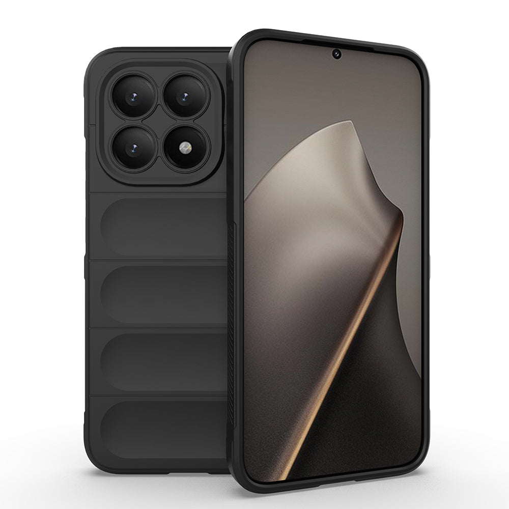 Xiaomi 15T Kılıf Esnek TPU Oyuklu Arka Yüzey Tasarımlı Zore Etnik Silikon Kılıf