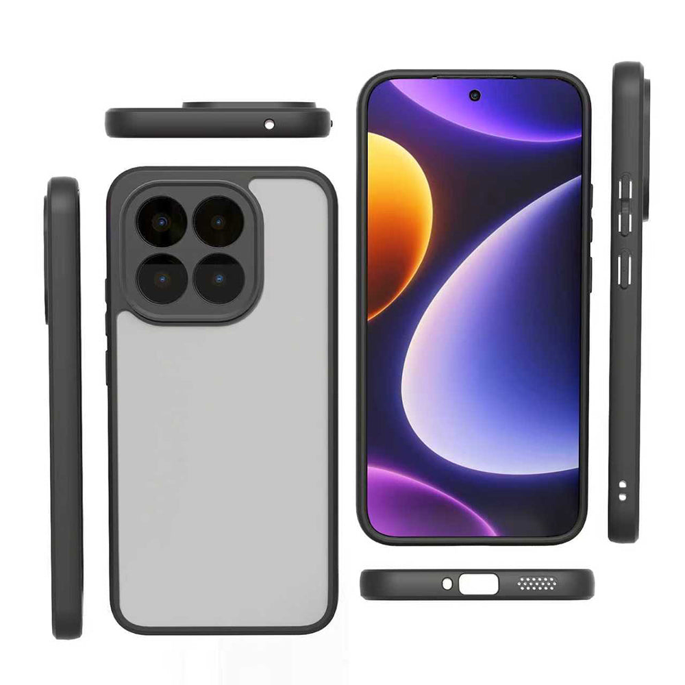 Xiaomi 15T Kılıf Kamera Korumalı Şeffaf Arka Yüzey Zore New Roll Kılıf