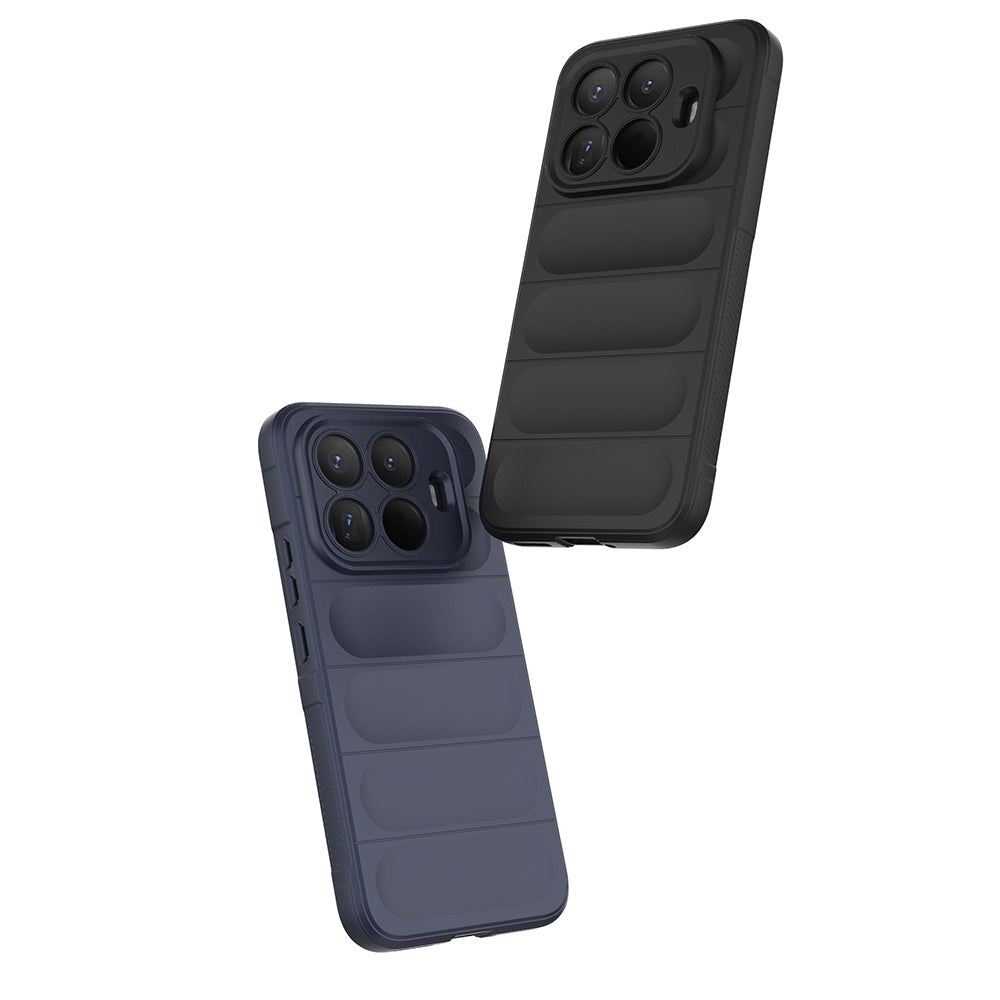 Xiaomi 15T Pro Kılıf Esnek TPU Oyuklu Arka Yüzey Tasarımlı Zore Etnik Silikon Kılıf