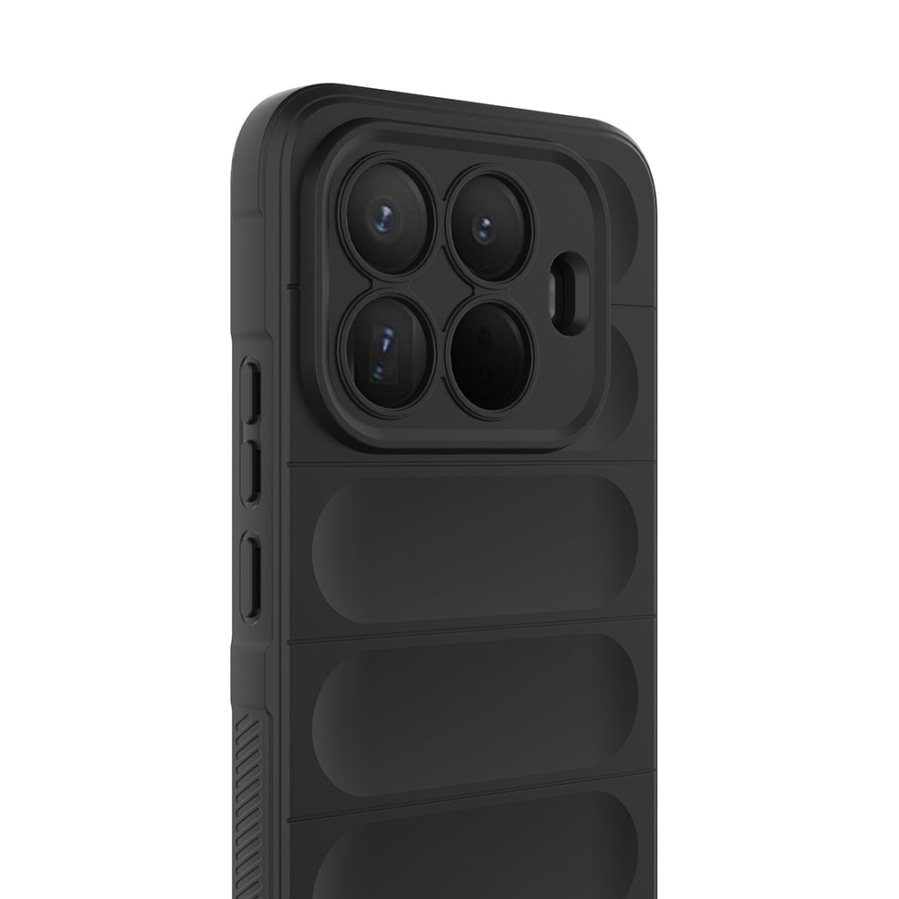 Xiaomi 15T Pro Kılıf Esnek TPU Oyuklu Arka Yüzey Tasarımlı Zore Etnik Silikon Kılıf