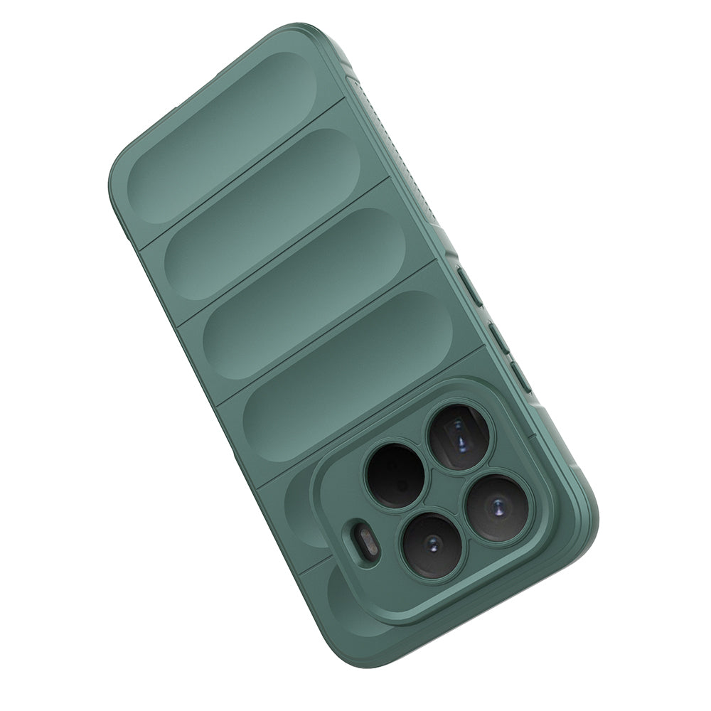 Xiaomi 15T Pro Kılıf Esnek TPU Oyuklu Arka Yüzey Tasarımlı Zore Etnik Silikon Kılıf