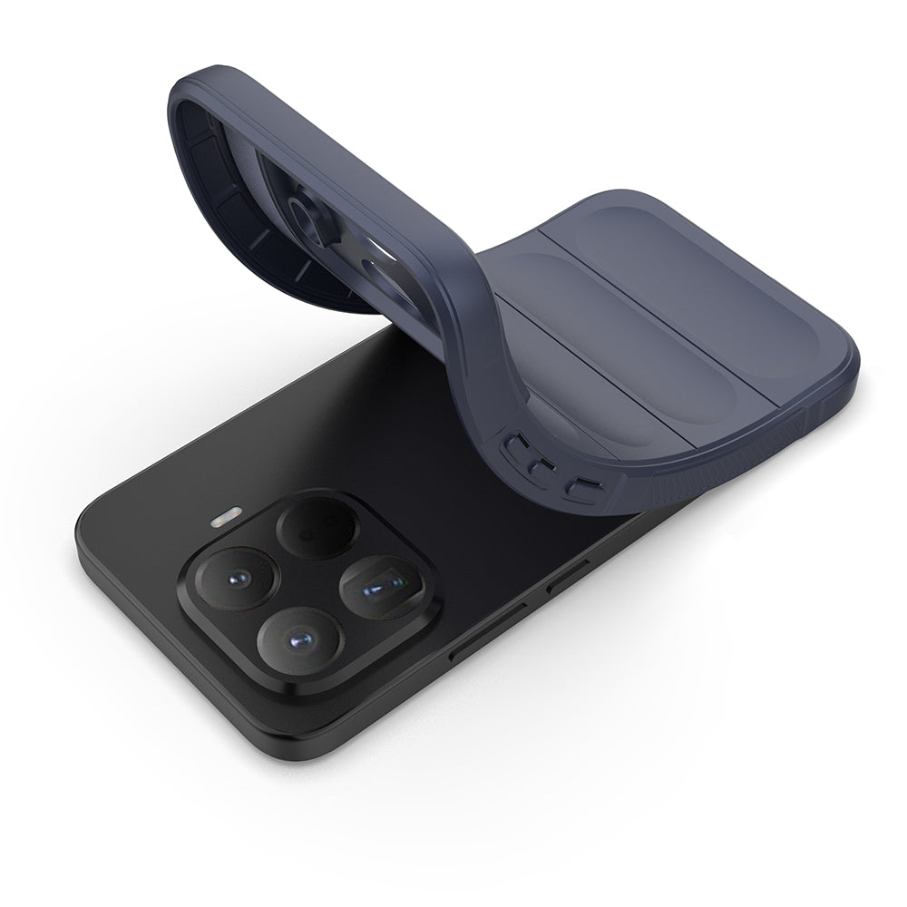 Xiaomi 15T Pro Kılıf Esnek TPU Oyuklu Arka Yüzey Tasarımlı Zore Etnik Silikon Kılıf