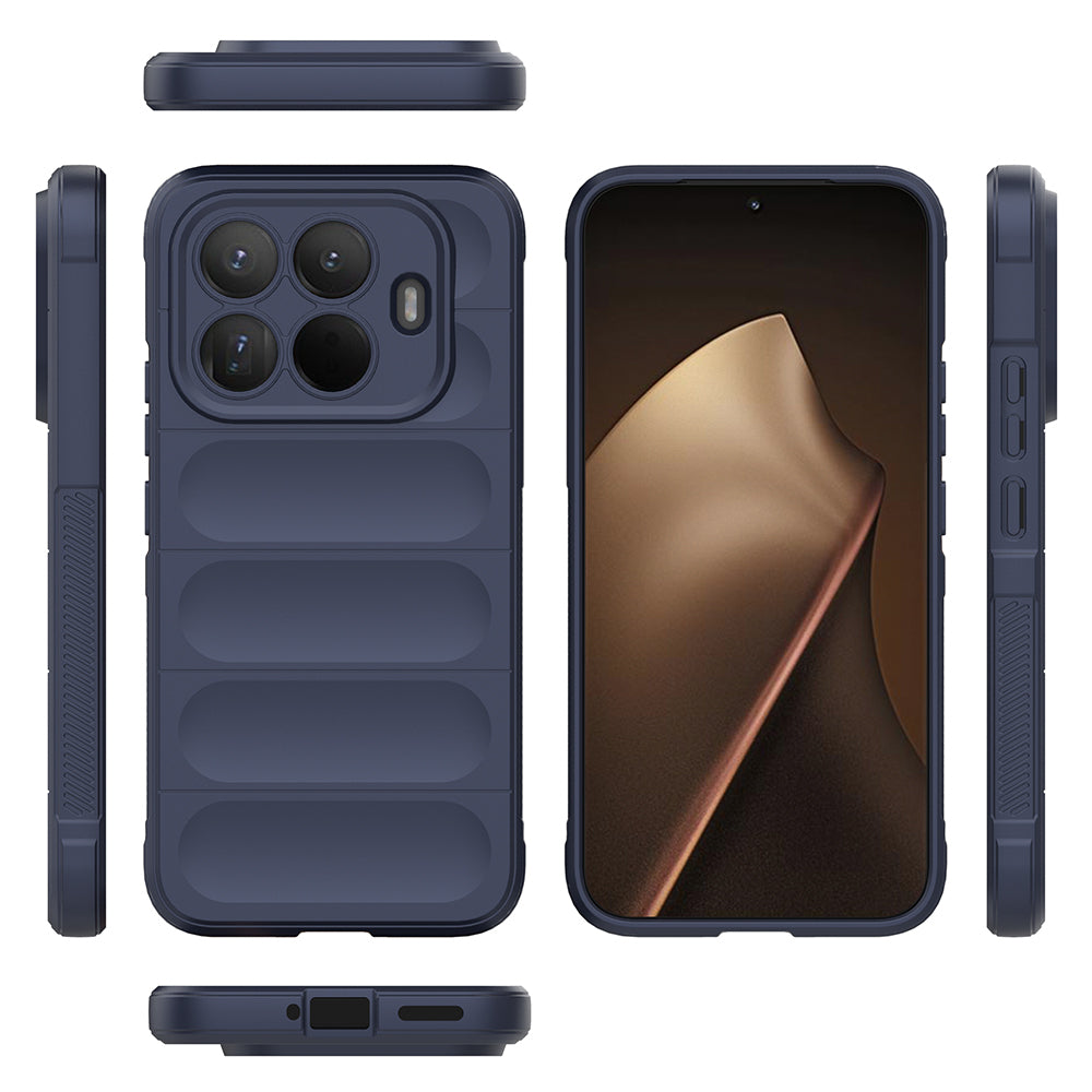 Xiaomi 15T Pro Kılıf Esnek TPU Oyuklu Arka Yüzey Tasarımlı Zore Etnik Silikon Kılıf