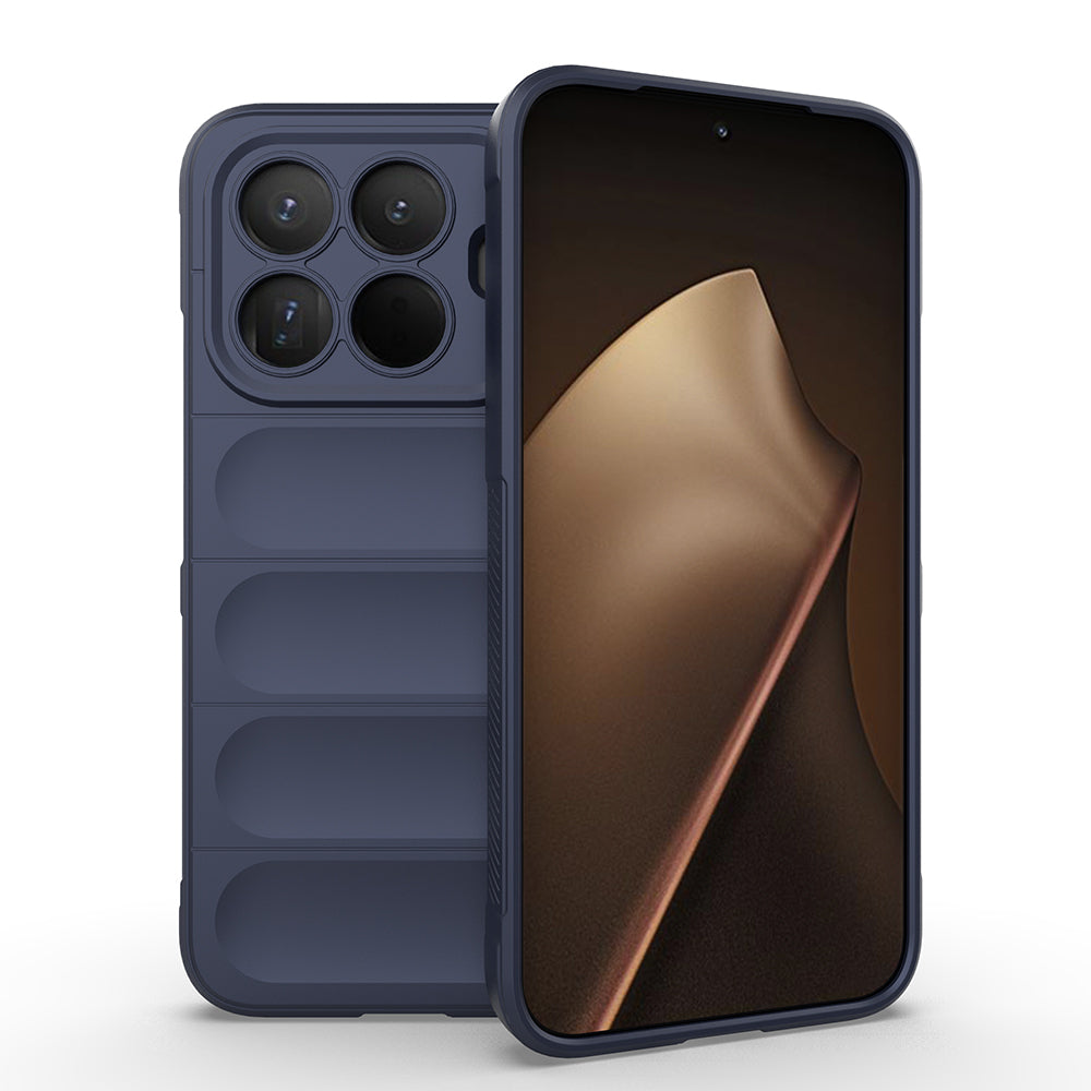 Xiaomi 15T Pro Kılıf Esnek TPU Oyuklu Arka Yüzey Tasarımlı Zore Etnik Silikon Kılıf