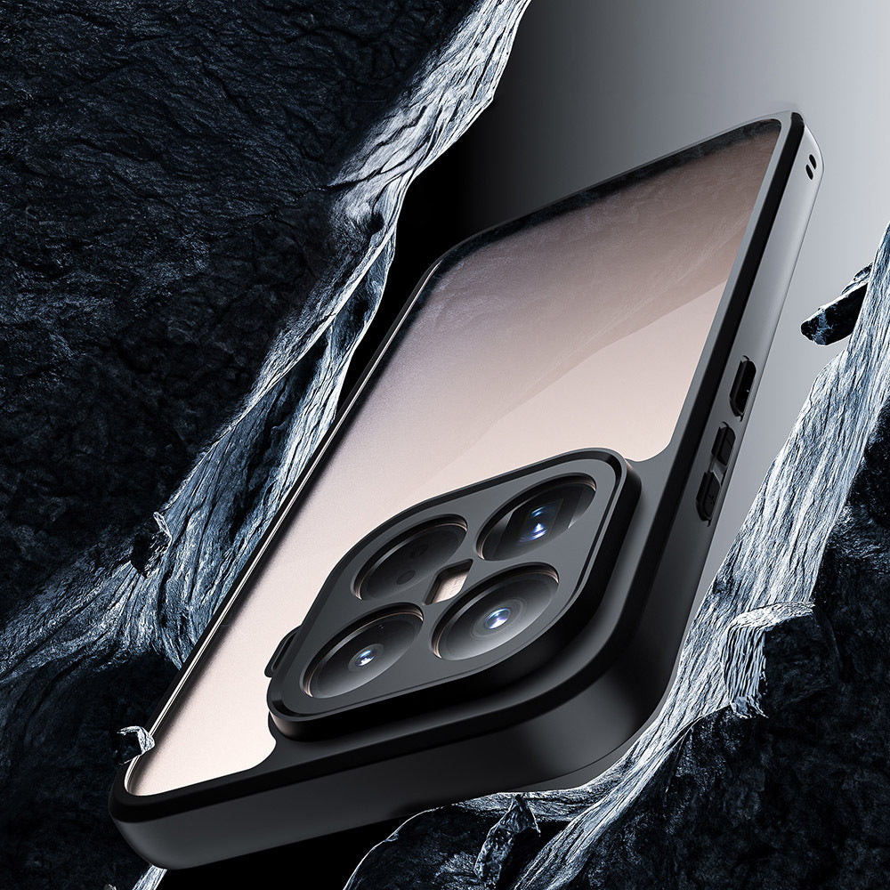 Xiaomi 15T Pro Kılıf Kamera Korumalı Şeffaf Arka Yüzey Zore New Roll Kılıf