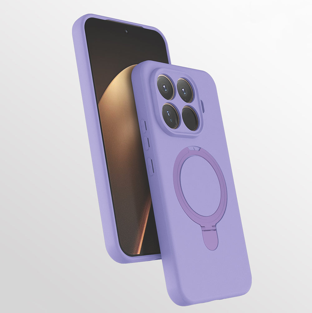 Xiaomi 15T Pro Kılıf M-safe Şarj Özellikli Standlı Zore Samara Kılıf