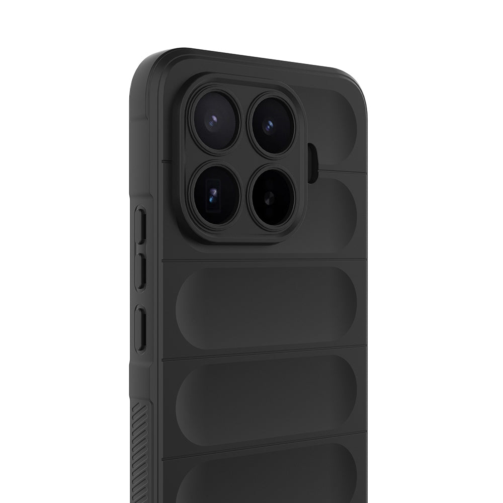 Xiaomi 17T Pro Kılıf Esnek TPU Oyuklu Arka Yüzey Tasarımlı Zore Etnik Silikon Kılıf