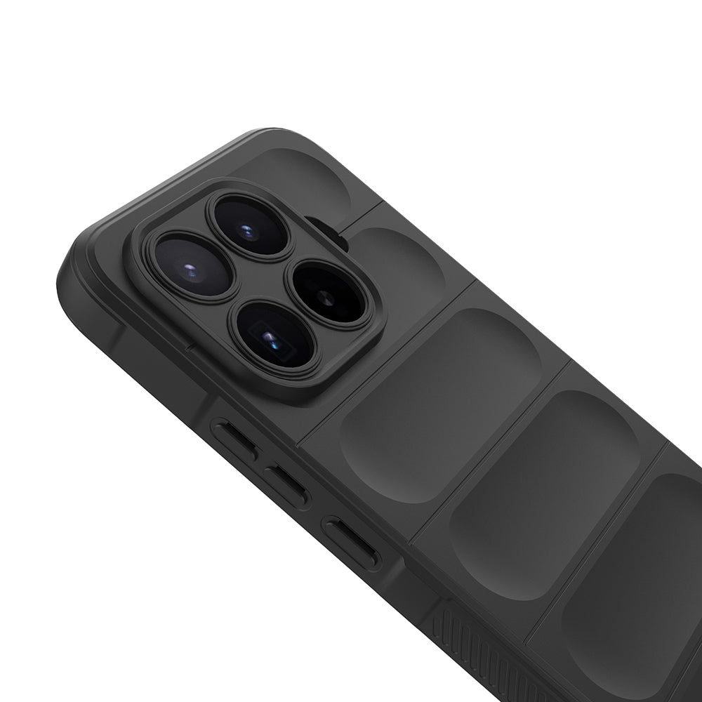 Xiaomi 17T Pro Kılıf Esnek TPU Oyuklu Arka Yüzey Tasarımlı Zore Etnik Silikon Kılıf