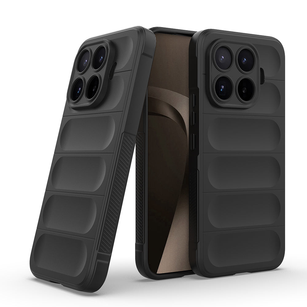 Xiaomi 17T Pro Kılıf Esnek TPU Oyuklu Arka Yüzey Tasarımlı Zore Etnik Silikon Kılıf