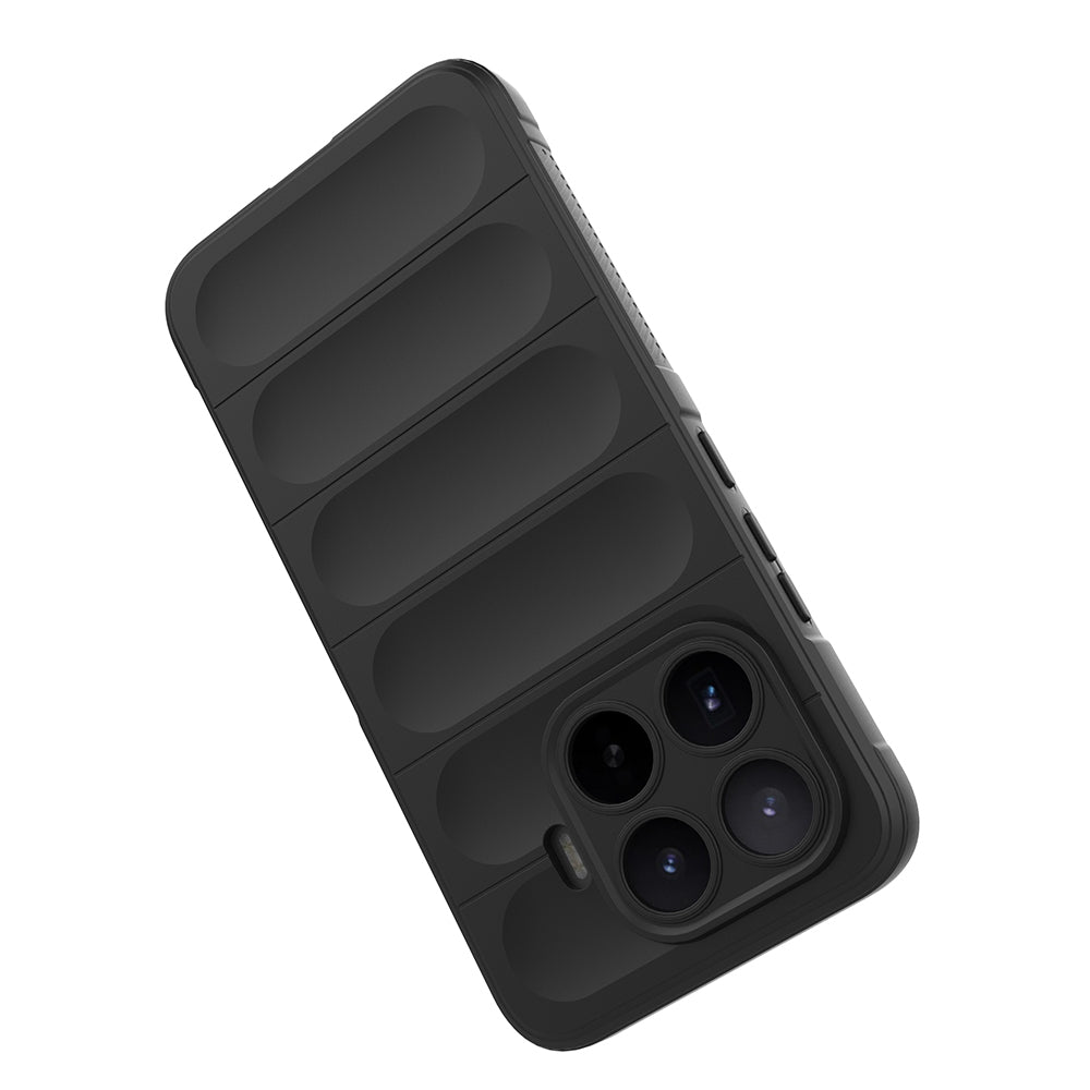 Xiaomi 17T Pro Kılıf Esnek TPU Oyuklu Arka Yüzey Tasarımlı Zore Etnik Silikon Kılıf
