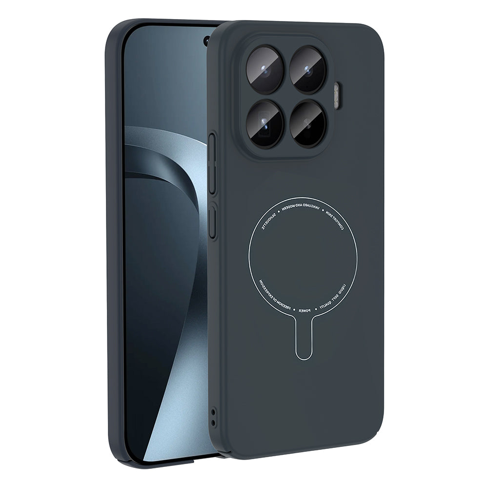 Xiaomi 17T Pro Kılıf M-Safe Şarj Özellikli Kamera Korumalı Zore Elio Sert PC Kılıf