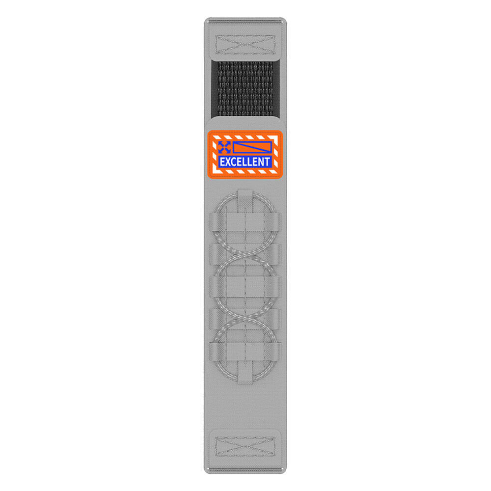 Xiaomi Amazfit Pace Zore KRD-112 22mm Orbital Örgülü Halat Tasarımlı Naylon Kumaş Hasır Kordon