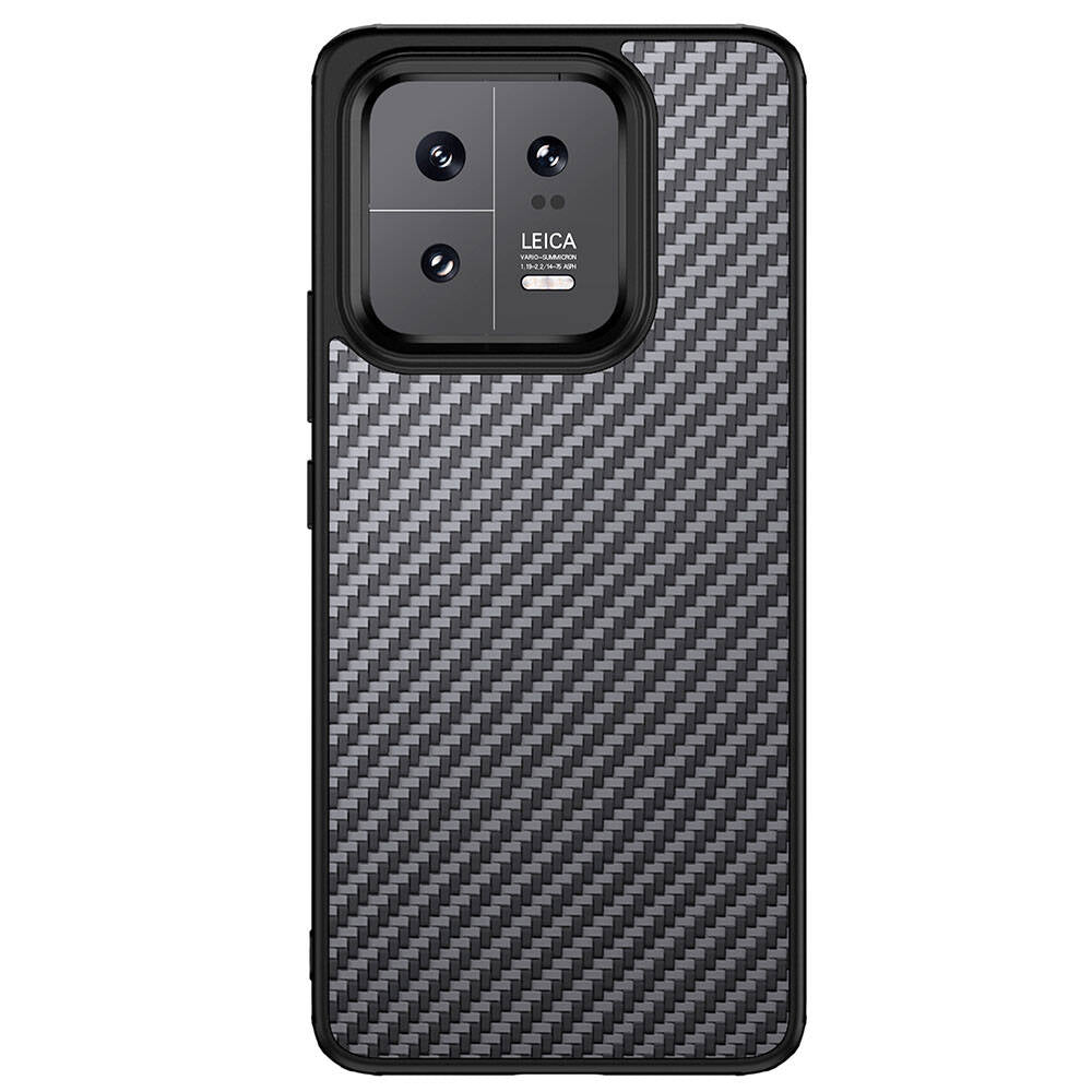 Xiaomi Mi 13 Kılıf Aramid Karbon Fiber M-safe Özellikli Wlons Radison Kılıf