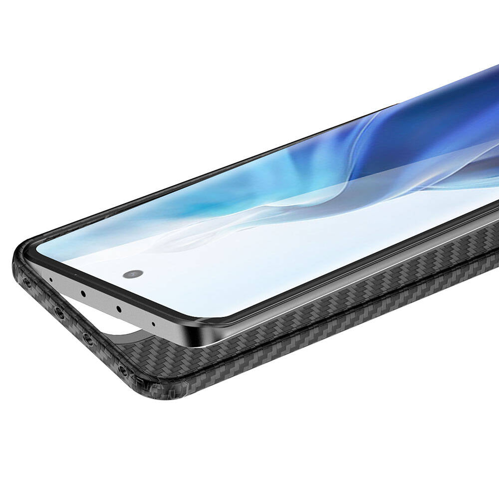 Xiaomi Mi 13 Pro Kılıf Aramid Karbon Fiber M-safe Özellikli Wlons Radison Kılıf