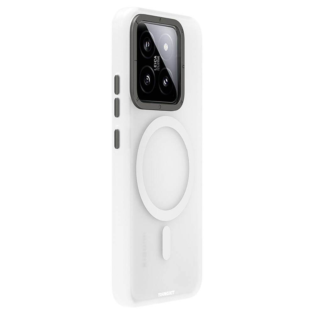 Xiaomi Mi 14 Kılıf M-safe Şarj Özellikli Youngkit Hidden Sand Serisi Kılıf