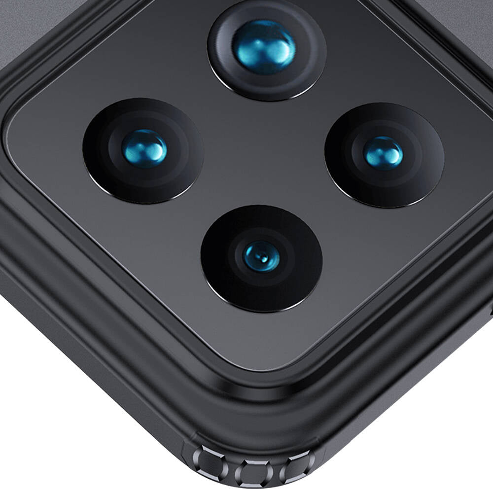 Xiaomi Mi 14 Kılıf Sert PC Arka Yüzey Wireless Şarj Özellikli Zore Flet M-safe Kılıf