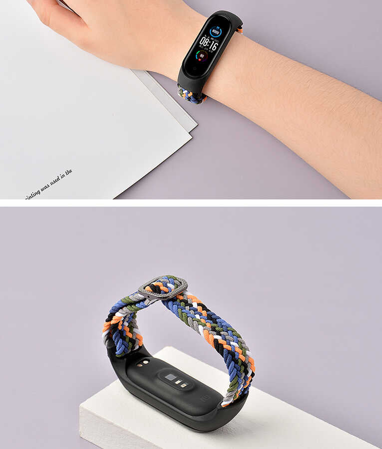 Xiaomi Mi Band 5 KRD-49 Örgü Kordon
