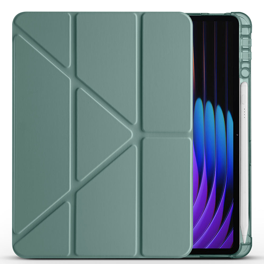 Xiaomi Pad 7 Pro Kılıf Zore Tri Folding Kalem Bölmeli Standlı Kılıf