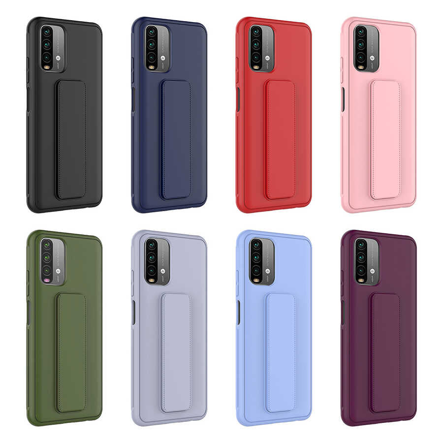 Xiaomi Poco M5S Kılıf Zore Qstand Kılıf