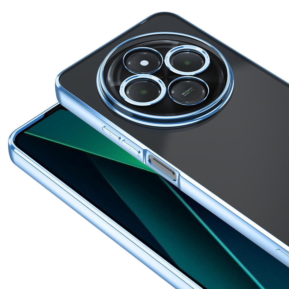 Xiaomi Redmi 14C 4G Kılıf Kamera Korumalı Logo Gösteren Zore Omega Kılıf