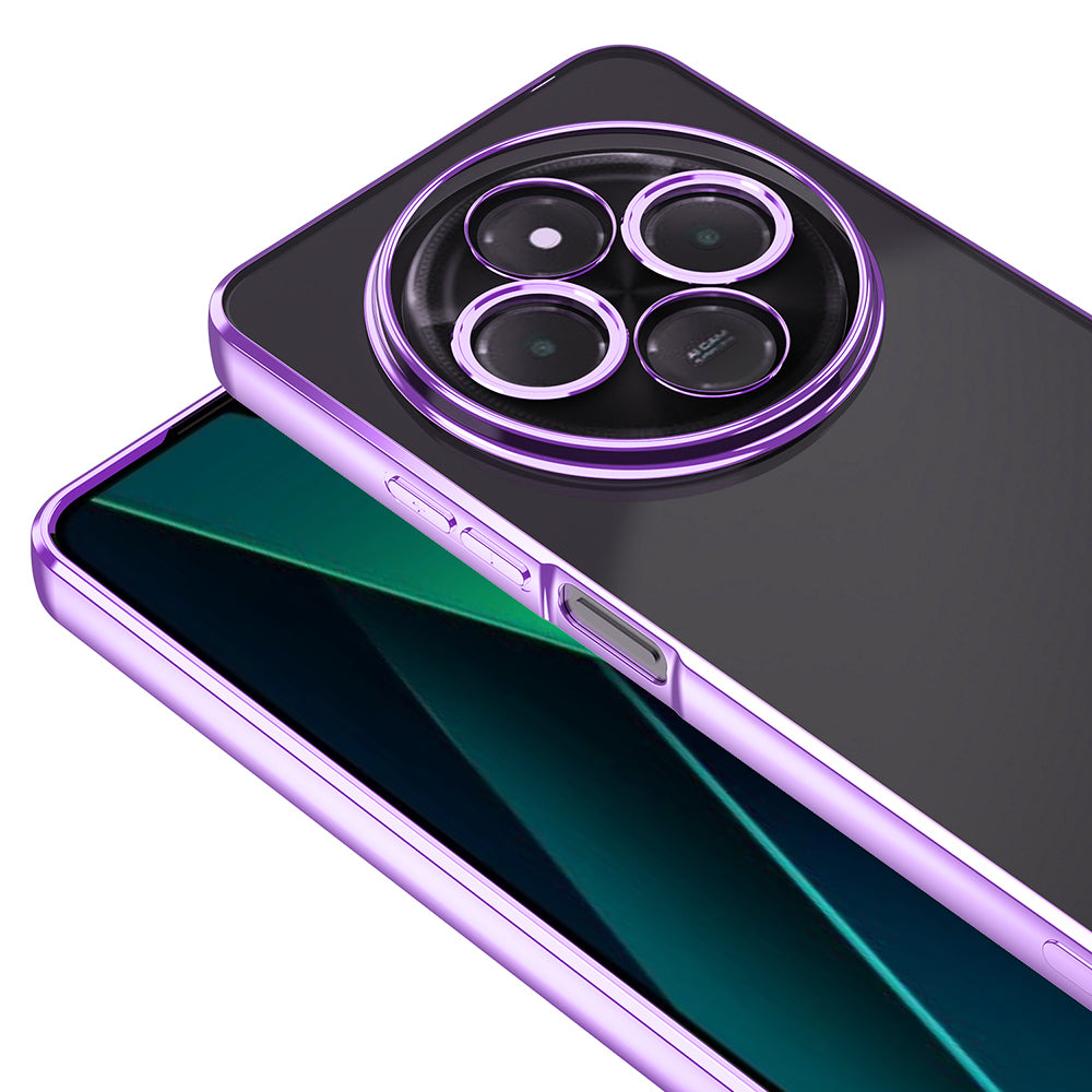 Xiaomi Redmi 14C 4G Kılıf Kamera Korumalı Logo Gösteren Zore Omega Kılıf
