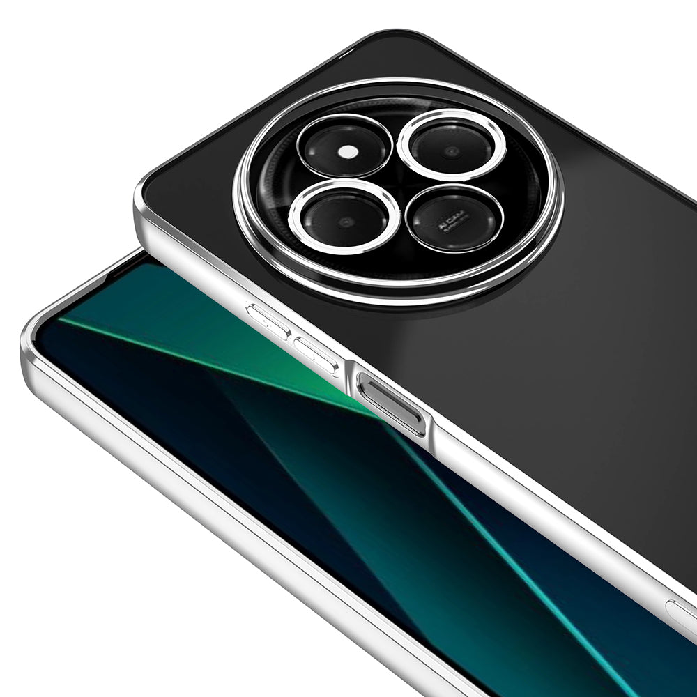 Xiaomi Redmi 14C 4G Kılıf Kamera Korumalı Logo Gösteren Zore Omega Kılıf