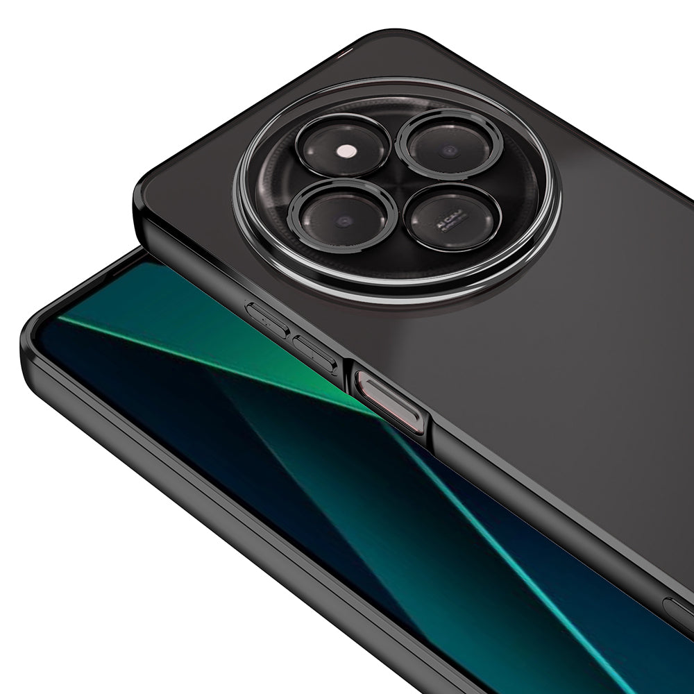 Xiaomi Redmi 14C 4G Kılıf Kamera Korumalı Logo Gösteren Zore Omega Kılıf